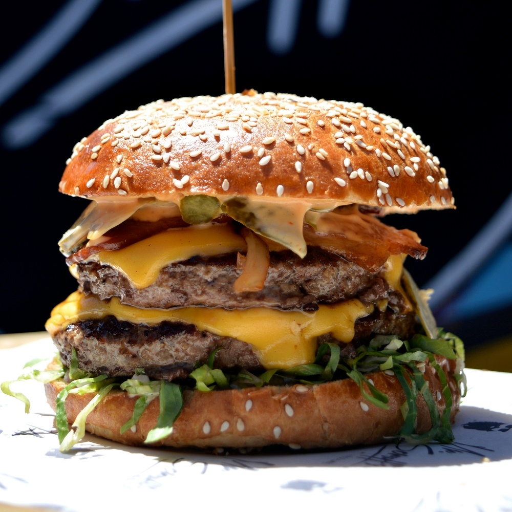 The Beef Burger (image courtesy of Blame Magazine)